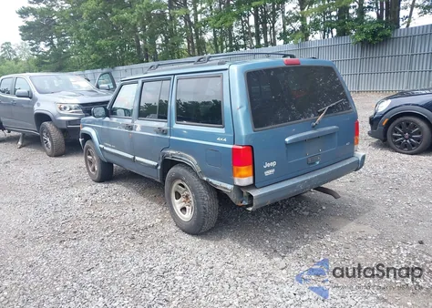 1999 Jeep Cherokee Classic/Sport from USA, damaged, VIN 1J4FF68S3XL608860